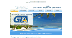 Desktop Screenshot of gabrieltravel.com